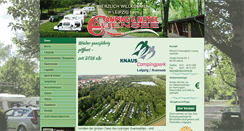 Desktop Screenshot of camping-auensee.de